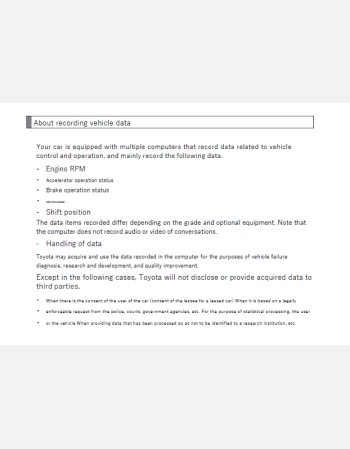 toyota wish 2015-2017 owners manual in english